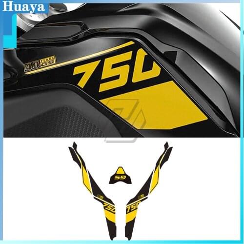 Motorcycle Side Decal Kit Case for BMW GS 40 Year F750GS F850GS 2018-2021