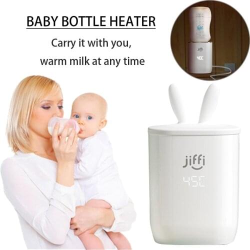 Baby Bottle Warmer USB Charging Bottle Heater Portable Multifunctional Milk Warmer For Warming Milk For Baby Mummy Outdoor