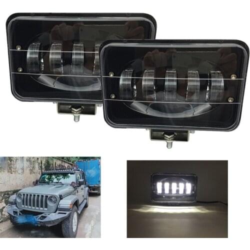 6 inch 50W Auto Driving Fog Light Car Led Working Light 12V for Jeep 4WD Truck Tractor Boat Trailer 4x4 ATV SUV spotlight