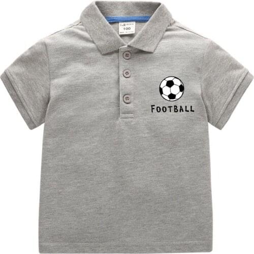 Boys Polo Shirts Short Sleeve Kids Shirt for Boys Collar Tops Tees Fashion Baby Boys Girls Shirts 2-10 Years Child Clothes