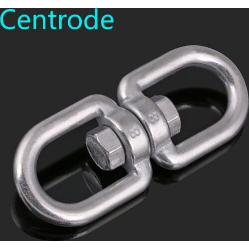 304 stainless steel rotating ring Universal ring 8-ring chain buckle rigging accessories dog chain accessories M4-M20 1Pcs