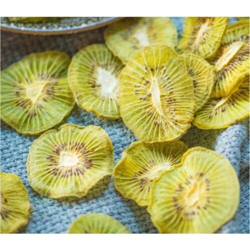 Freeze Dried kiwi Snacks Chunks - Non-GMO 100% Natural and Organically Processes Bake Material Cake Decorate