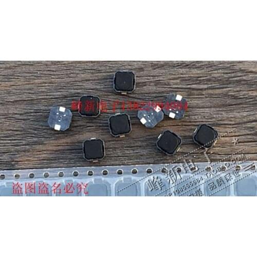 10pcs Japanese soft silicone silent button switch 6*6*5 patch 2 feet reset touch switch mute