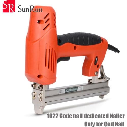 1022 Code nail dedicated Nailer 1800W 220-240V 30pcs/min Electric Nailer Gun Electric Stapler Straight Nail Gun Tool for Wood