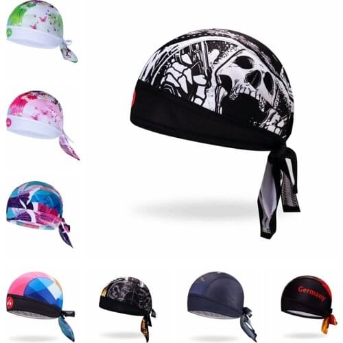 2021 Cycling Cap Head Scarf Men Women Bike bicycle MTB hats Sports Running Bandana Headscarf Ciclismo Pirate Hat Headband Skull