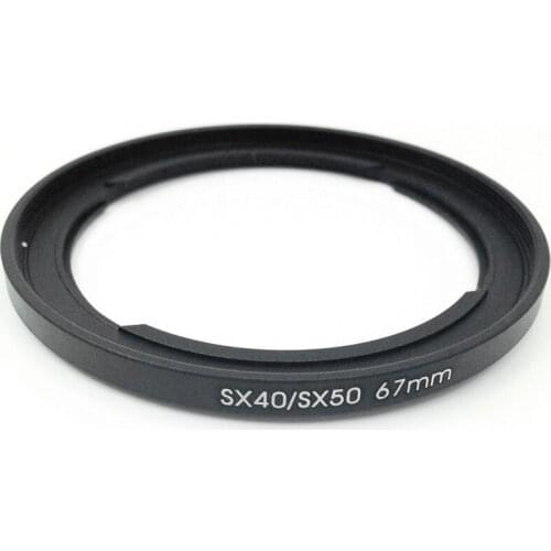 67Mm Filter Adapter For Canon Powershot Sx30 Sx40 Sx50 Sx520 Hs Replace Fa-Dc67A