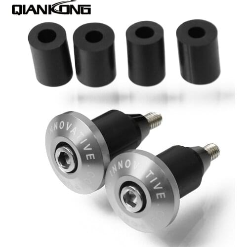 7/8"22 mm CNC handlebar cap motocross handle bar grips ends For BMW K1200R K1200R SPORT K1200S R1200R R1200RT S1000RR F800R