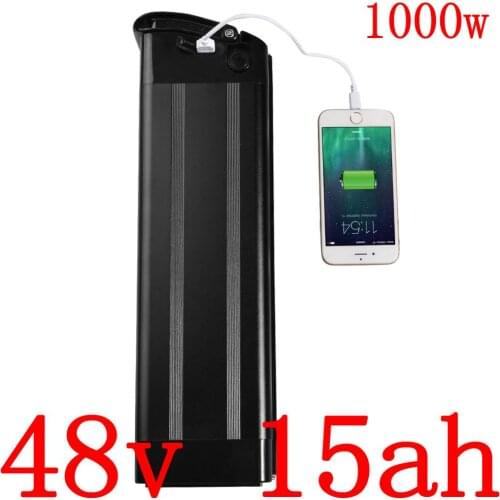 48V 500W 750W 1000W Electric Bicycle battery 48V 15AH lithium Battery 48V 10AH 13AH 15AH Ebike battery pack Bottom Discharge