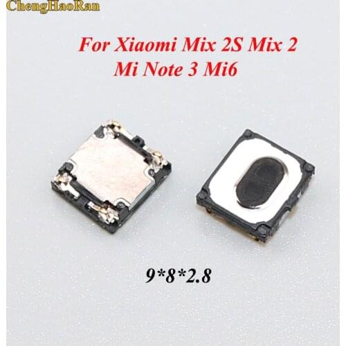 ChengHaoRan 3pcs For Xiaomi Mi Mix 2S Mix 2 Mi Note 3 Mi6 Earpiece Flex Cable Ear Speaker Replacement Repair Parts