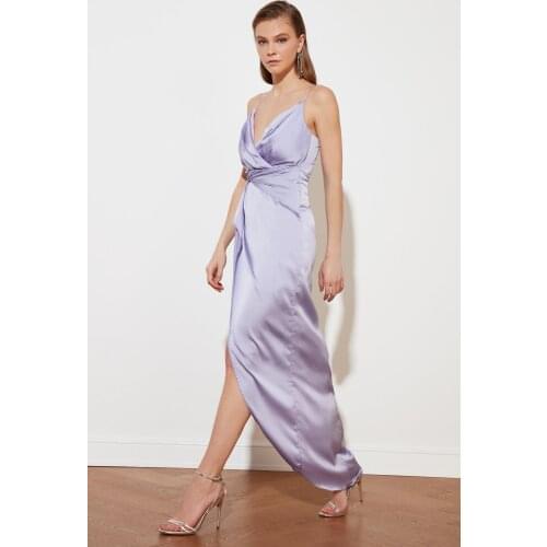 Trendyol Double Breasted Evening & Graduation Gown TPRSS21AE0050