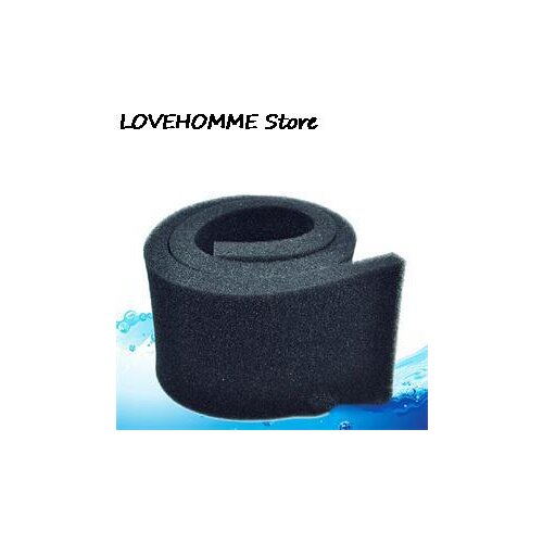 1PCS Practical 50*12*2cm Biochemical Cotton Filter Aquarium Fish Tank Pond Foam Sponge Filter Black