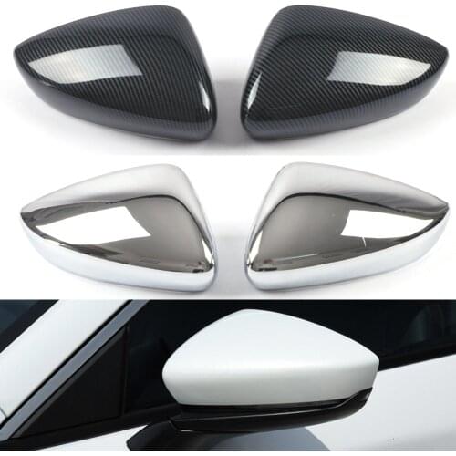 Chrome ABS Rearview Mirror Covers For Mazda 3 Axela 2020 Carbon Look Protection Frame Trim Accssories Styling Decoration