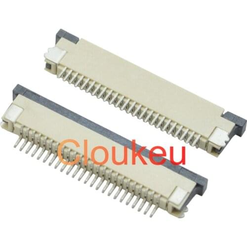 FPC connector 0.8-6P/9/10/12/14/16/20/22/24/26/30Pin drawer type bottom connection
