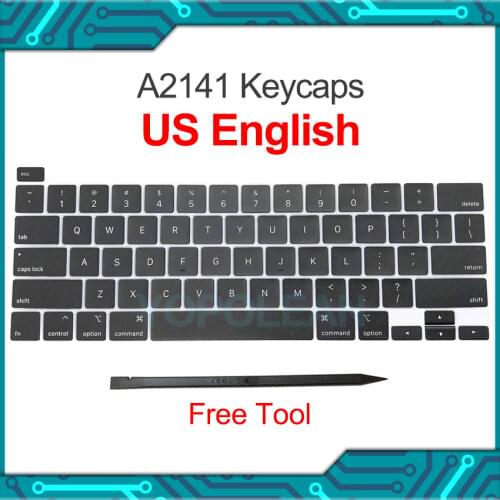 New Laptop US English Layout Key Cap For Macbook Pro Retina 13" 16" A2141 A2289 A2251 keys Keycaps Keyboard