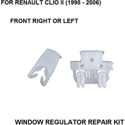 1998-2006 WINDOW REGULATOR COMPLETE CLIP FOR RENAULT CLIO II WINDOW REGULATOR REPAIR CLIP FRONT-RIGHT