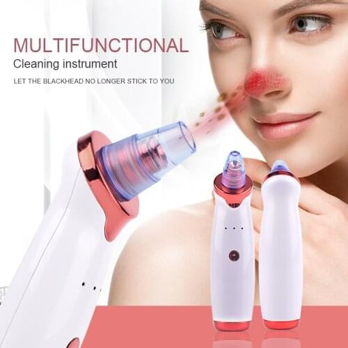 Blackhead Remover Pore Acne Pimple Removal Face T Zone Nose Cleaner Vacuum Suction Facial Diamond Beauty Clean Skin Oil Dirty