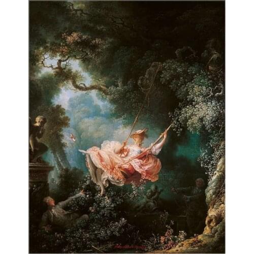 Needlework for embroidery by Ankicoleman DIY High Quality - Counted Cross Stitch Kit set Oil painting - The Swing