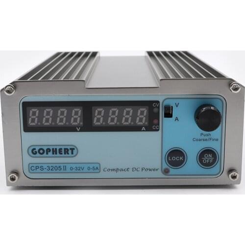 Stabilized Voltage Supply CPS-3205 ll 160W (110Vac/ 220Vac) 0-32V/0-5ACompact Digital Adjustable DC Power Supply