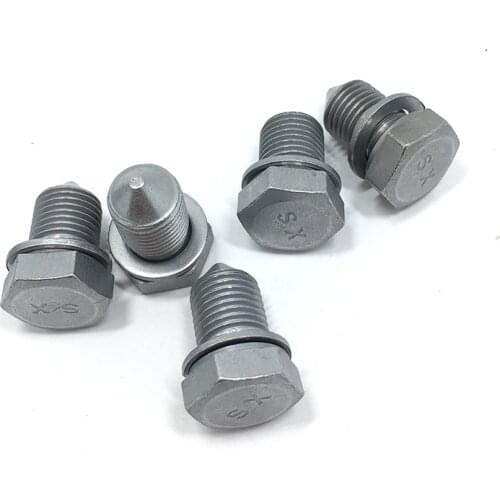 5 Pcs Oil Pan Drain Screws New For Eos Golf CC Jetta Passat Bettle EOS Tiguan A3 A4 Q5 TT A6 A8 N91101401 N90813201 N90813203