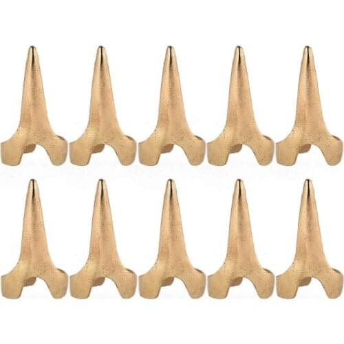 10pcs Hair Selecting Tools Metal Parting Ring Hair Sectioning Comb for Hair Braiding Weaving Curling Styling Extension 27RC