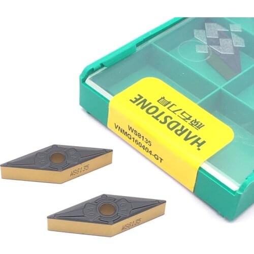 100% Original WS8135 VNMG160404 GT For WC Type U Drill Bit tool Carbide Inserts CNC Lathe Cutter For Steel Turning Tools