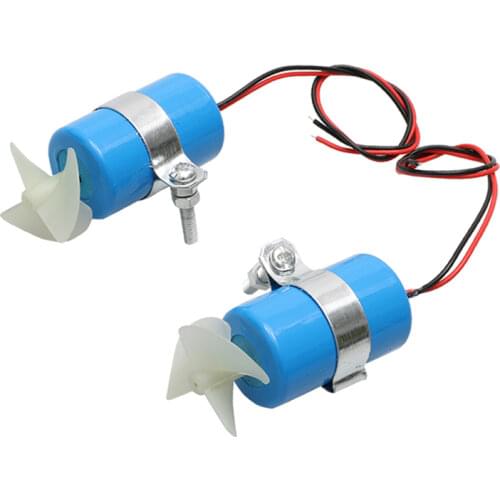 7.4V 16800RPM Jet Boat Underwater Thruster Propulsion Motor Propeller Kit Waterproof for RC Boat DIY Diving ROV Robot Model