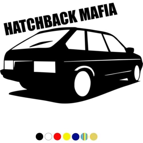 CS-1605#20*14cm VAZ 2109 funny car sticker vinyl decal silver/black for auto car stickers styling car decoration