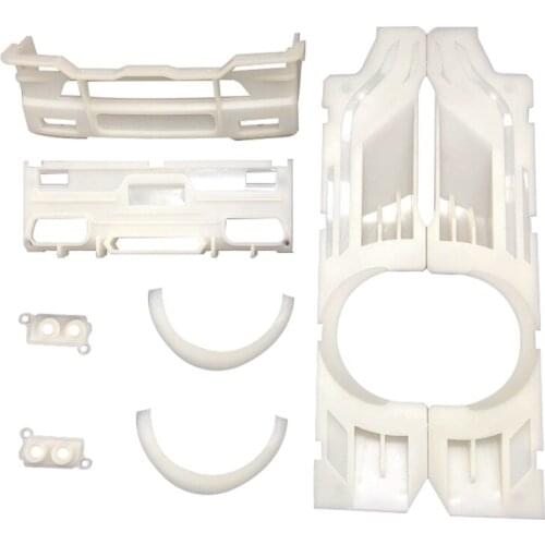 For WPL D12 1/10 RC Car Upgrade Parts RC Car Body Armor Surrounded Kits Decoration Cover Accessories
