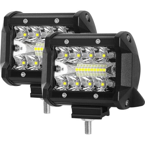4-inch Automobile Led Working Light Waterproof 12V 24V Headlight Car Driving Lamp Offroad Boat Tractor Truck Fog Light