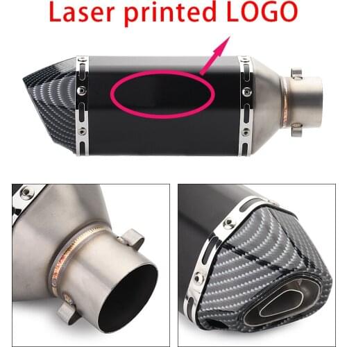 Motorcycle Exhaust Muffler Pipe escape DB Killer 51mm for HONDA af62 clutch super cub 110 HONDA integra 750 monkey z50 msx 125