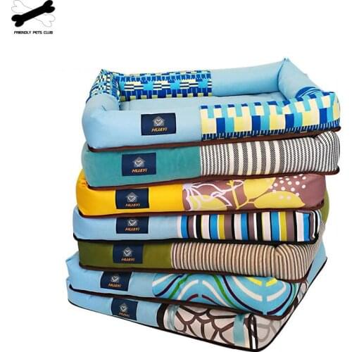 Washable Pet Bed Waterproof Sleeping Mats For Cat Small Medium Dogs All Season Durable Rectangle Kennel