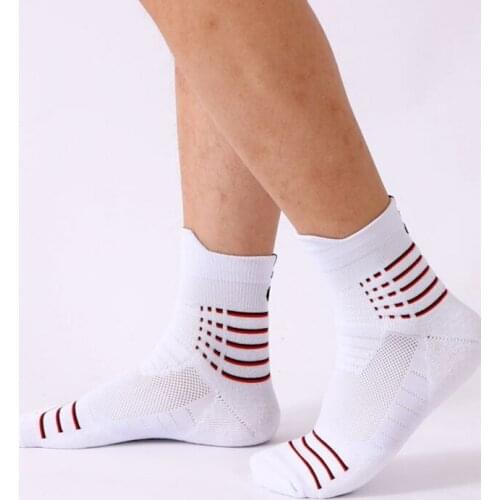 Mens Socks New Fine Basketball Socks Breathable Sweat-absorbent Sports Socks Thick Outdoor Socks