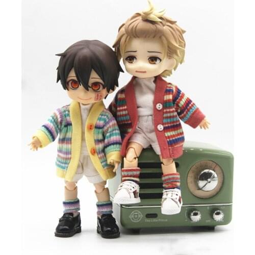 HOUZIWA New OB11 Clothes 1/12 GSC YMY Doll Suit For Doll OB11