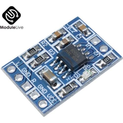 HXJ8002 Audio Power Amplifier Board Mono Channel Voice Low Noise Amp Amplifiers Module 2.0-5.5V Replace PAM8403 Super Mini