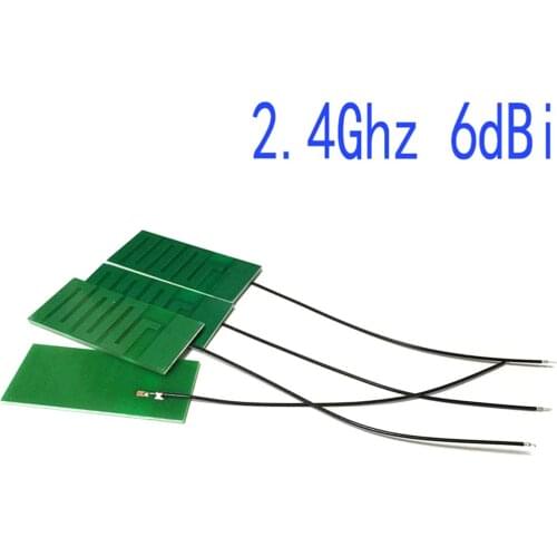 2PCS 2.4Ghz 6dbi flat antenna built-in PCB aeria welding 58*26*1.5mm wi-fi antenna