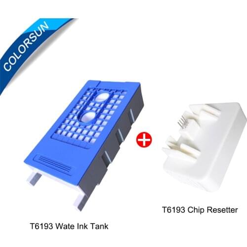 T6193 Maintenance Ink Tank For Epson SureColor T3000 T5000 T7000 T3200 T5200 T7200 T3270 T5270 T7270 with chip resetter