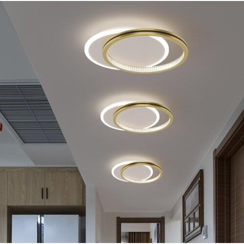 Modern Ceiling Light Home Fixture Nordic Simple Round&Square Lampshade Indoor Lighting Lamp Decoration For Living Dining Room