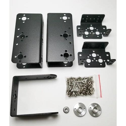 2 Degrees Of Freedom Standard Servo Bracket Accessories Diy Manipulator Is Suitable For Mg995/996 Servo