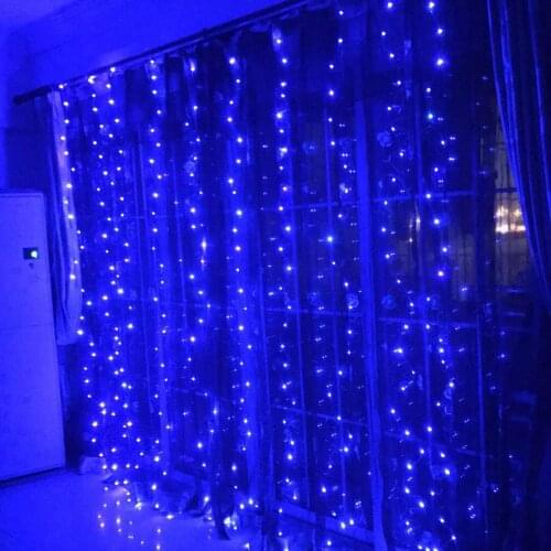 3M Led Curtain String Lights Christmas Fairy Led String USB Remote Control Festoon Garland New Year Holiday Wedding Decoration