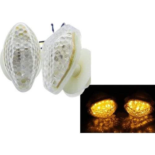 Motorcycle LED Flush Blinker Clear Turn Signals Indicator Light for Honda CBR600RR 1000RR 600F4 F4I CBR900 CBR919 CBR929 CBR954