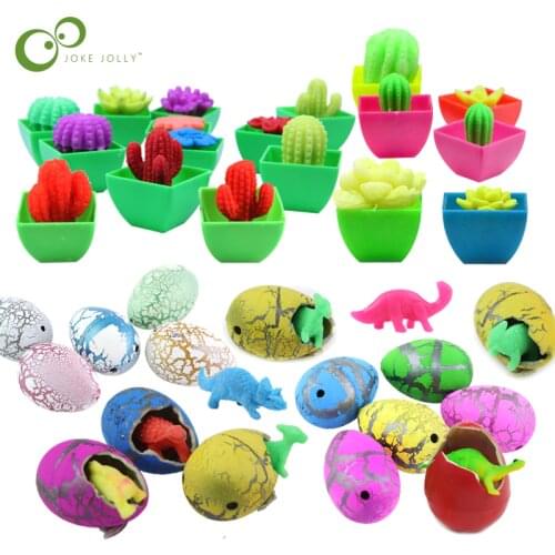 Magic Hatching Growing Dinosaur Eggs / Plant Add Water Growing Dinosaur Novelty Gag Toys Child Kids Educational Toys Gift GYH