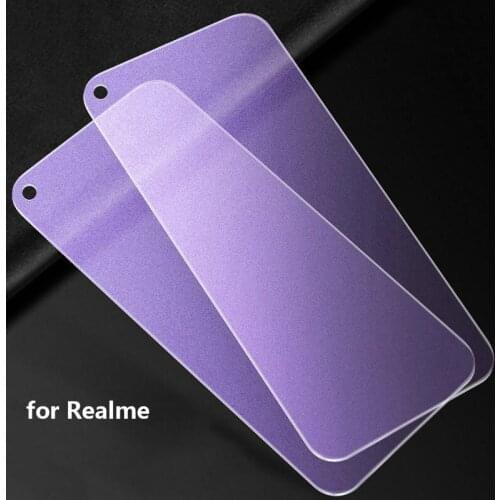 Anti Blue Light Frosted Tempered Glass for OPPO Realme 8 Pro 5G Screen Protector for Realme 8Pro 9H Matte Front Protective Film