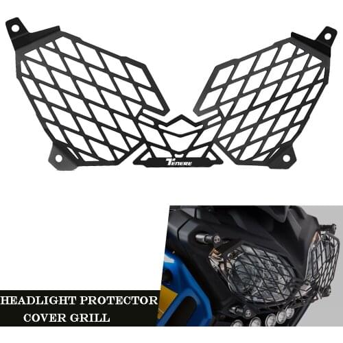 Motorcycle Front Head light Headlight Protector Grille Guard Cover For Yamaha Super Tenere XT1200Z XTZ1200 2010-2021 2020 2019