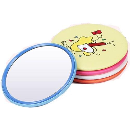 1Pcs compact mirrors Pocket Mirror Hand Makeup Compact Mirrors Portable Professional Mini Cosmetics Mini Beauty Make Up Tools