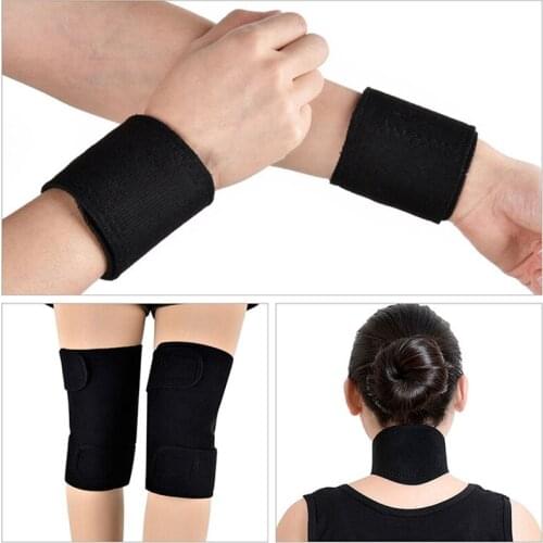 5pcsTourmaline Self Heating Knee Pads Magnetic Therapy Kneepad Pain Relief Arthritis Brace Support Patella Knee Sleeves Pads