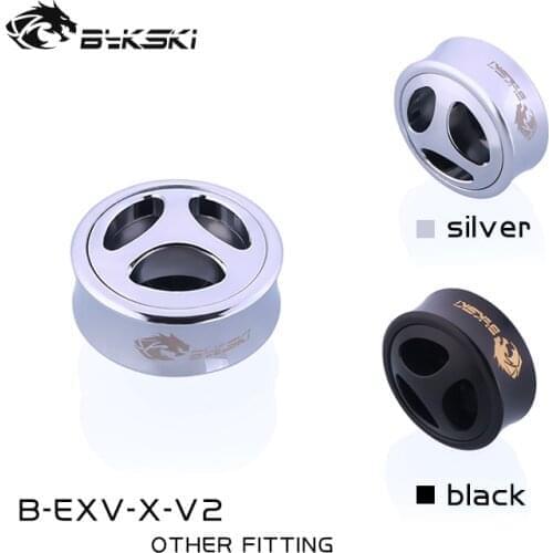 Bykski B-EXV-X-V2, Air Evacuation Valves, Clover Shape Exhaust Plugs, Commonly Used At The Top Of The Water Cooling System