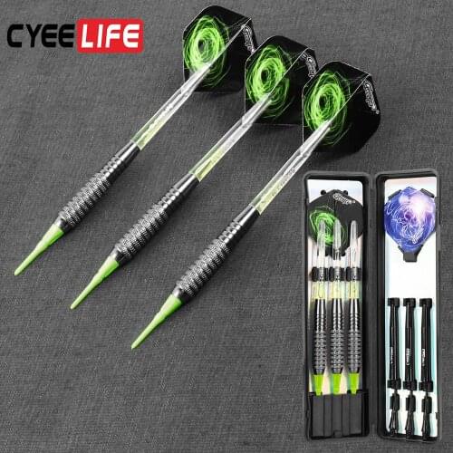 Cyeelife 17g soft safety dart competition professional soft rubber head for home use