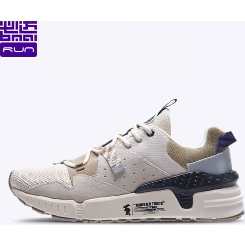 BMAI Breathable Trainers Leather Running Shoes for Men Light Jogging Cushioning Male Sneakers Outdoor Walking Sport Shoes Mens