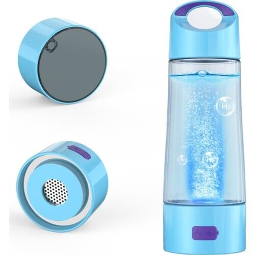 Rich Hydrogen Cup Water Generator SPE Electrolysis Energy Hydrogen-rich Antioxidant ORP H2 Water Ionizer Bottle with drain hole