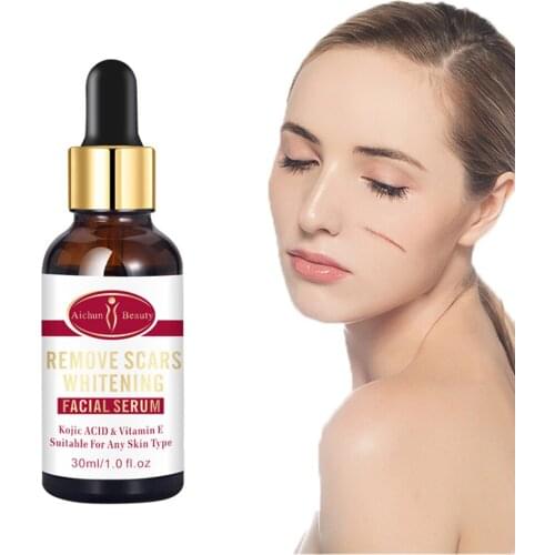 Kojic Acid Vitamin E Scar Striae Gravidarum Removal Essence Face Serum Facial Oil Effective Prevention Repairing Regeneration